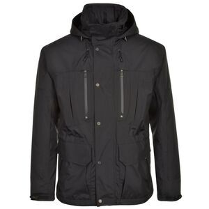 Ralph Lauren RL Mens Hooded Waterproof Windbreaker Jacket Large L Black - NWT